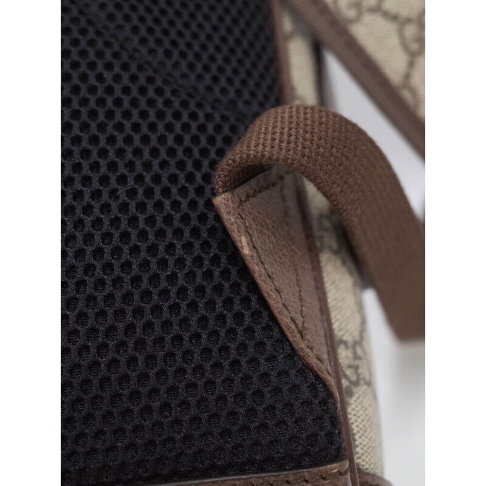 Gucci Stripe GG Ophidia backpack Web Brown - Picture 4 of 9